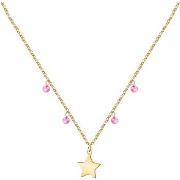 Collier La Petite Story Collier en acier et zircon