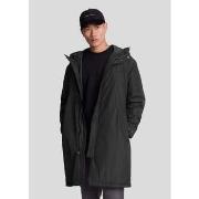 Doudounes Lyle &amp; Scott Lyle and Scott Longline parka - noir de jai...