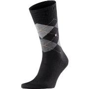 Chaussettes Burlington Laine Edinburgh Noir 3000