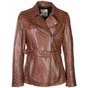 Blouson Daytona Veste en cuir femme Ref 64411 Bison