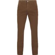 Pantalon Meyer Chino Bonn Twill Marron