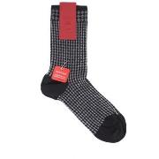 Chaussettes Red Sox Chaussettes Femme Jacquard Micro Losange Lurex