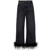 Jeans Liu Jo Jean cropped à plumes