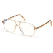 Lunettes de soleil Tom Ford FT5737-B Cadres Optiques, Maron, 56 mm