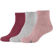 Chaussettes Skechers 3PPK Wm Casual Quarter Socks