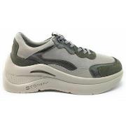 Baskets Stonefly BASKETS ROCHA-2 NUBUCK GRIS-KAKI