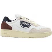 Chaussures Colmar Suede Sneaker Uomo White Navy AUSTINMASTER034