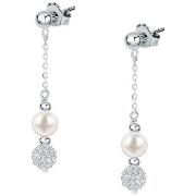 Boucles oreilles Cleor Boucles d'oreilles en argent 925/1000 et nacre