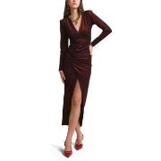 Robe Matinee Robe Ida Lurex Rouge