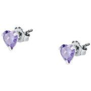 Boucles oreilles Cleor Boucles d'oreilles en argent 925/1000 et zircon