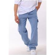 Jeans Kebello JEANS CARGO Bleu H