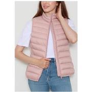 Manteau Kebello Doudoune sans manches Rose F