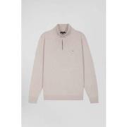 Sweat-shirt Eden Park Pull camionneur beige