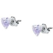 Boucles oreilles Cleor Boucles d'oreilles en argent 925/1000 et zircon