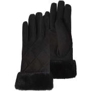 Gants Isotoner Gants Femme Noir suédine tactiles