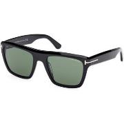 Lunettes de soleil Tom Ford FT1077 ALBERTO Lunettes de soleil, Noir/Ve...