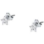 Boucles oreilles Cleor Boucles d'oreilles en argent 925/1000 et zircon