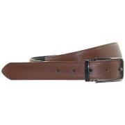 Ceinture Hexagona Ceinture cuir ref_47649 Marron