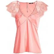 Polo Guess T Shirt femme Martina corail W91H03