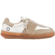 Baskets Date D-A-T-E- SL-CA-HB SPORTY CALFWHITE-BEIGE