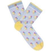 Chaussettes Cabaia CAB379RHZK SOCK THELMA ET LOUISE LIGHT BLUE