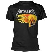 T-shirt Metallica Flaming Skull Tour '94