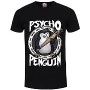 T-shirt Psycho Penguin Cute Cuddly Psychotic