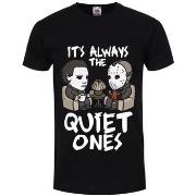 T-shirt Grindstore It's Always The Quiet Ones