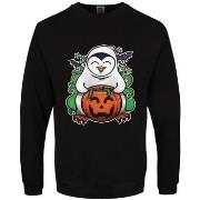 Sweat-shirt Psycho Penguin Pumpkin Potion