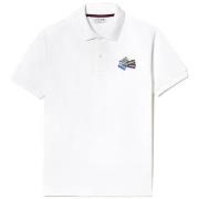 T-shirt Lacoste POLO L.12.12 BLANC EN PETIT PIQUÉ DE COTON AVEC BADG