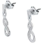 Boucles oreilles Cleor Boucles d'oreilles en argent 925/1000 et zircon