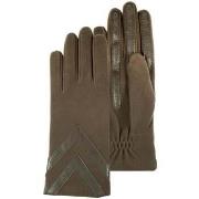 Gants Isotoner Gants Femme tactiles Polaire Recyclée Kaki