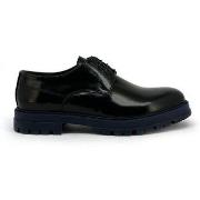 Ville basse Duca Di Morrone Italo - Leather Black/Blue