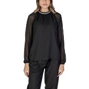 T-shirt Vila VIANLIS HIGH NECK L/S TOP/R 14100380