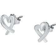 Boucles oreilles Cleor Boucles d'oreilles en argent 925/1000 et zircon