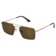 Lunettes de soleil Police Lunettes de soleil Homme SPLL07-5908FF Doré ...