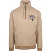 Sweat-shirt Scotch &amp; Soda Half-zip Embroidered Artwork