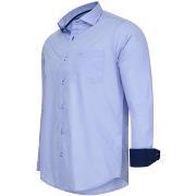 Chemise Cappuccino Italia Stretch Overhemd Milano