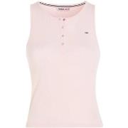 T-shirt Tommy Jeans Debardeur femme Ref 60239 Rose