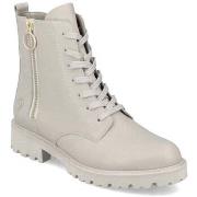 Bottines Remonte beige casual closed booties