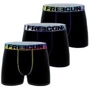 Boxers Freegun Lot de 3 boxers homme Uni Rainbow