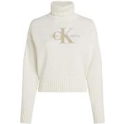 Sweat-shirt Ck Jeans Chenille Monologo Sw