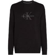 Sweat-shirt Ck Jeans Chenille Monologo Sw