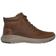 Bottes Skechers BUTIN PARSON EDERIC CUIR MARRON