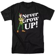 T-shirt Peter Pan Never Grow Up