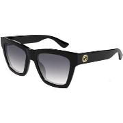 Lunettes de soleil Gucci GG1714S Lunettes de soleil, Noir/Gris, 54 mm