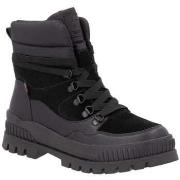 Bottines R-Evolution black casual closed ladies mid height boots