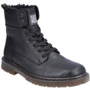 Boots Rieker black casual closed men's boots