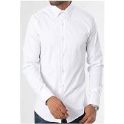 Chemise Kebello Chemise Slim Fit Blanc H