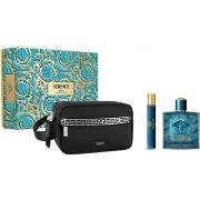 Coffrets de parfums Versace Set - Eros eau de toilette 100ml +eau de t...